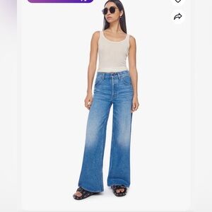 MOTHER x SNACKS! The Mid Rise Double Dip Nerdy - Dine N’ Dash size 24